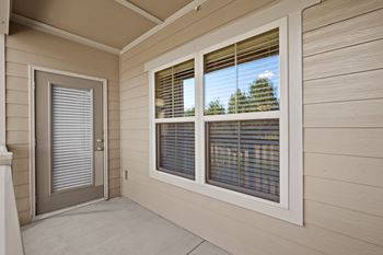 Private patio or balcony